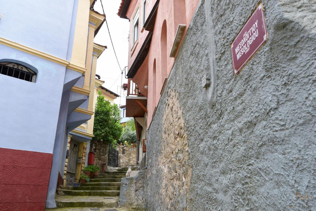 Anemos Old Town Apartment Кавала Экстерьер фото